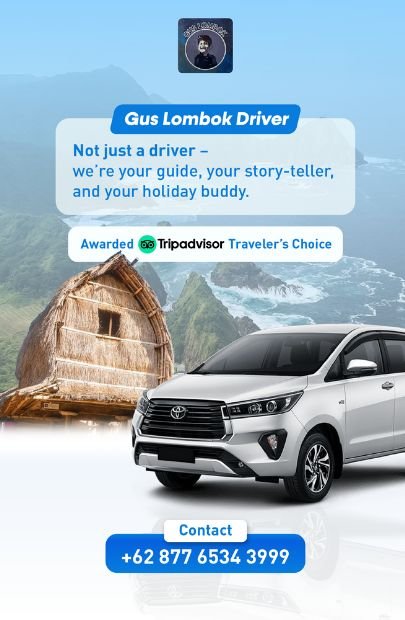 daily tour lombok and lombok driver