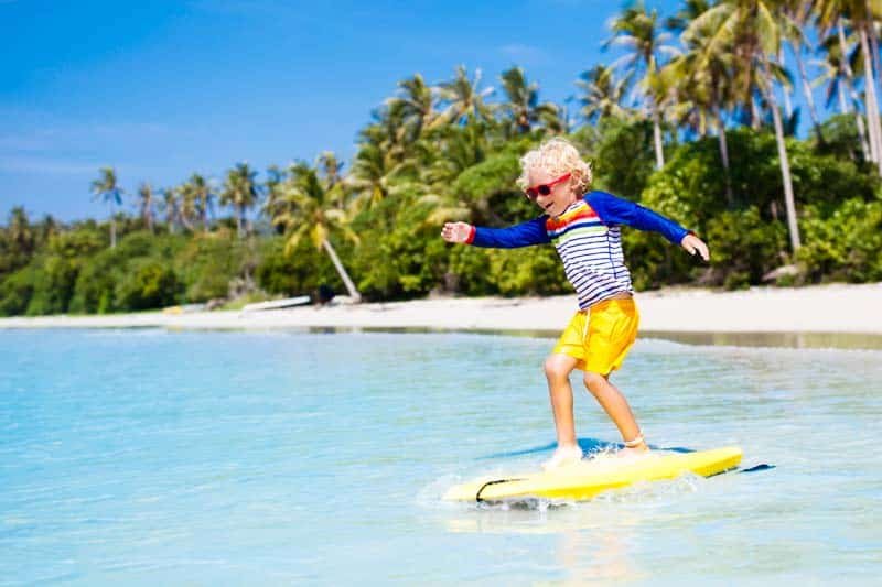Lombok daily tour with kids from USA