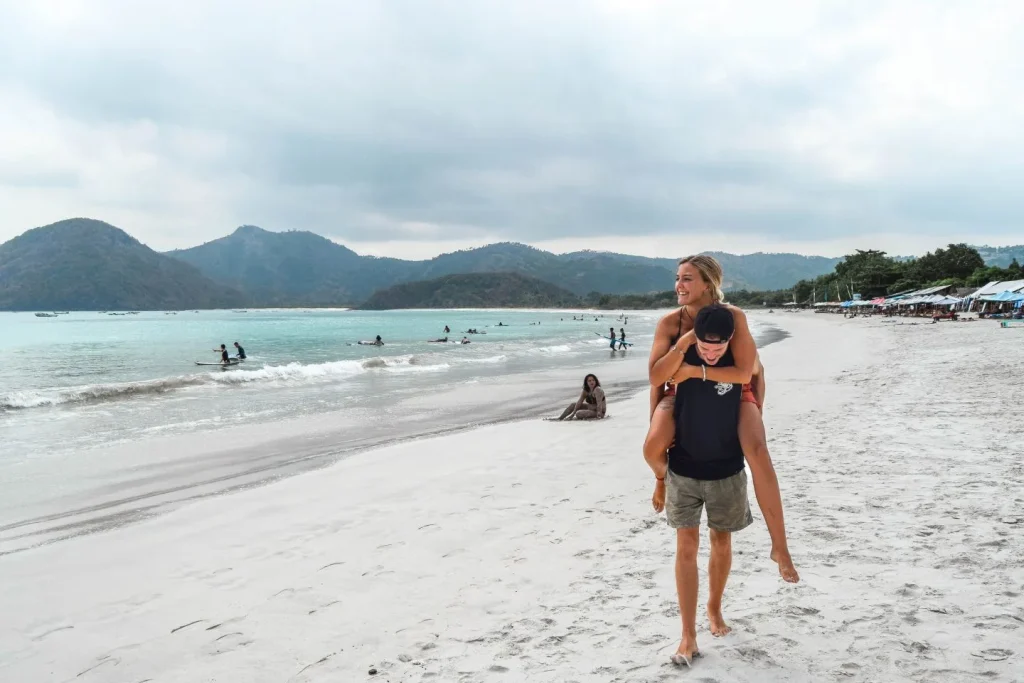 Selong Belanak Low Tide