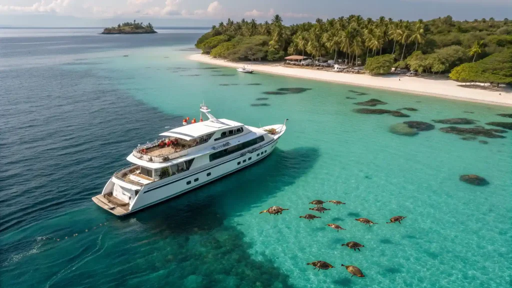 Gili Islands yacht