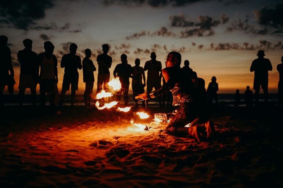 Gili Trawangan party di pantai