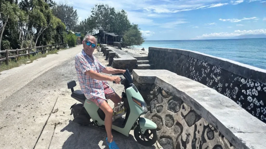 Gili Trawangan electric scooter