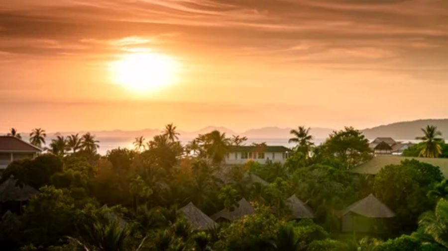 Tetebatu sunset