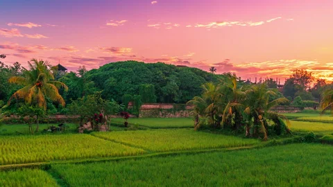Tetebatu sunset