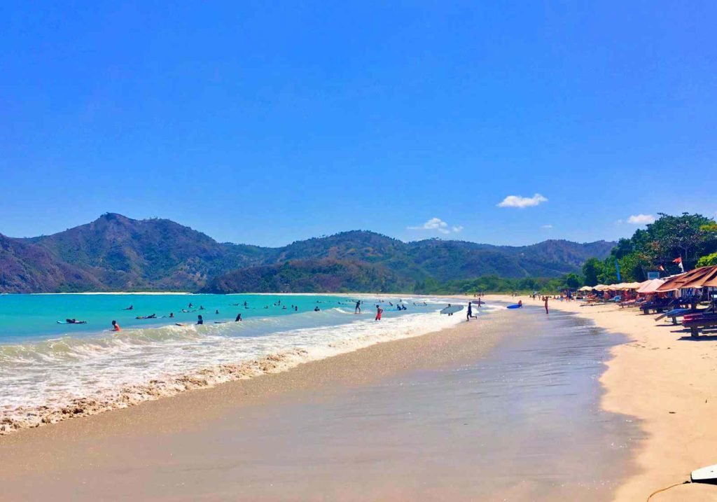 Selong Belanak beach cows