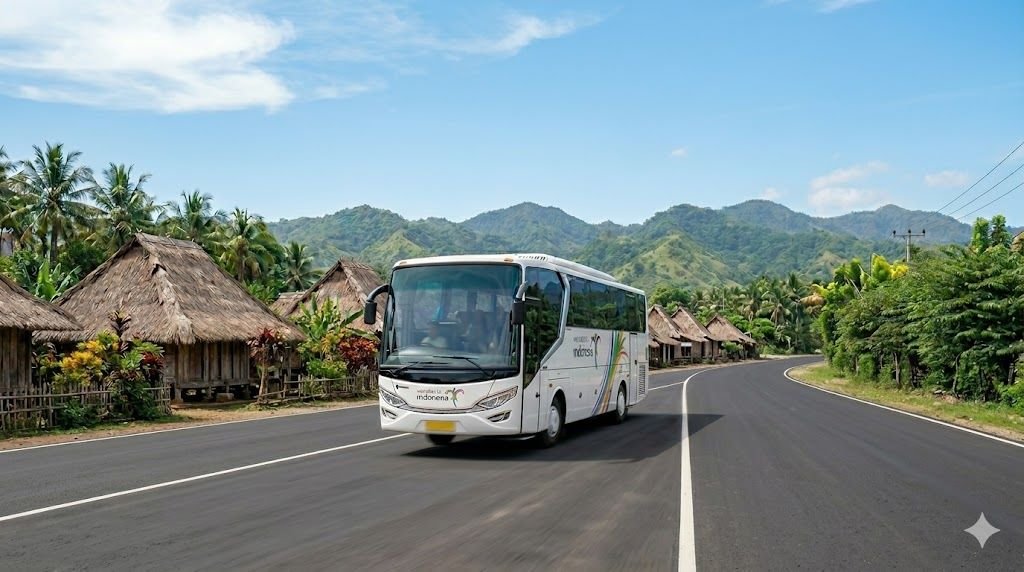 Lombok shuttle bus