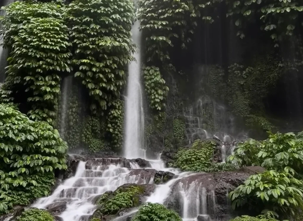 Benang Stokel & Kelambu waterfalls