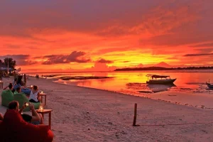 Gili Trawangan sunset time